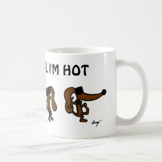 Zuckmücke "ich bin, ALSO COOL bin ich HEISSE" Kaffeetasse