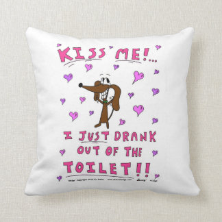 Zuckmücke "KÜSSEN MICH" Kissen