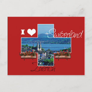 Zuerich - Postkarte