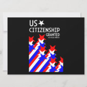 Zuerkennung der US-Staatsbürgerschaft (Vorderseite)