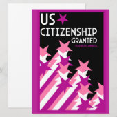 Zuerkennung der US-Staatsbürgerschaft (Vorne/Hinten)