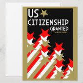 Zuerkennung der US-Staatsbürgerschaft (Vorne/Hinten)