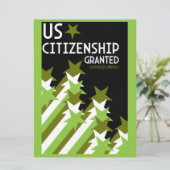 Zuerkennung der US-Staatsbürgerschaft (Stehend Vorderseite)
