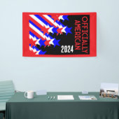 Zuerkennung der US-Staatsbürgerschaft Banner (Messeveranstaltung)