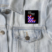 Zuerkennung der US-Staatsbürgerschaft Button (Beispiel)