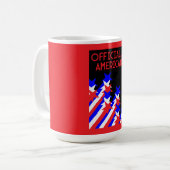 Zuerkennung der US-Staatsbürgerschaft Kaffeetasse (Vorderseite Links)