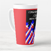 Zuerkennung der US-Staatsbürgerschaft Milchtasse (Linke Ecke)