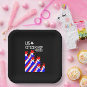 Zuerkennung der US-Staatsbürgerschaft Pappteller (Party)