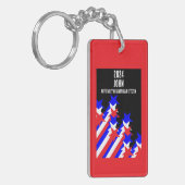 Zuerkennung der US-Staatsbürgerschaft Schlüsselanhänger (Vorderseite links)