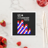 Zuerkennung der US-Staatsbürgerschaft Serviette (Beispiel)