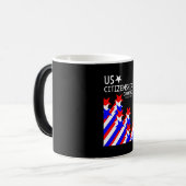 Zuerkennung der US-Staatsbürgerschaft Verwandlungstasse (Vorderseite Links)