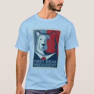 Zuerst Bärn-Präsident Mens T-shirt