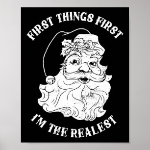 Zuerst bin ich der wahrste Weihnachtsmann Poster
