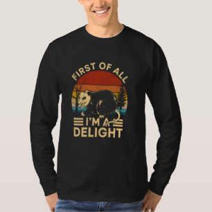 Zuerst bin ich ein erstaunlich lustiger, wütender T-Shirt