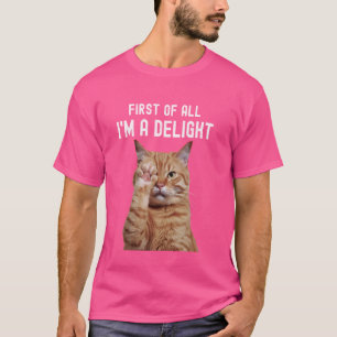 Zuerst bin ich ein wunderbarer, sarkastischer Nied T-Shirt