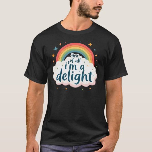Zuerst bin ich eine Freude T-Shirt (Vorderseite)
