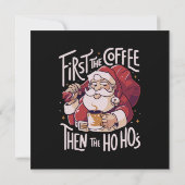 Zuerst der Kaffee dann das HOHO Einladung (Rückseite)
