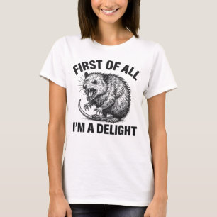 Zuerst einmal bin ich ein entzückendes, wütendes, T-Shirt