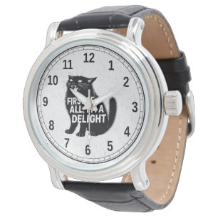Zuerst einmal bin ich eine Freude, brüllende schwa Armbanduhr