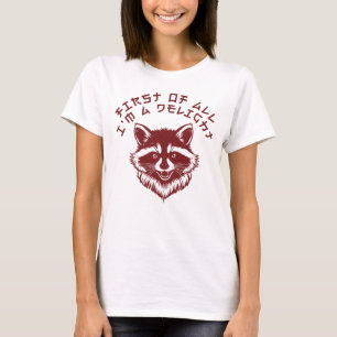 Zuerst einmal bin ich eine Freude Typography Stree T-Shirt