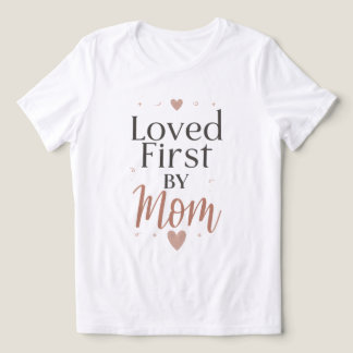 Zuerst geliebt von Mama Muttertag Mama Geschenk Ve Tri-Blend Shirt