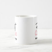 Zuerst Kaffee Dann mache ich Dinge, lustiger Kaffe Kaffeetasse (Mittel)