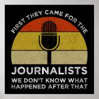 Zuerst kamen sie zu Journalisten