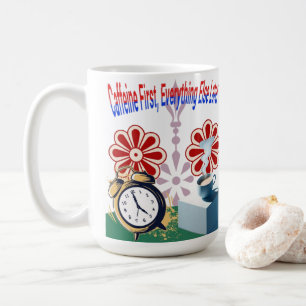 Zuerst Koffein, alles andere später Tasse