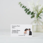 Zuerst Kuss-Visitenkarte Visitenkarte (Stehend Vorderseite)