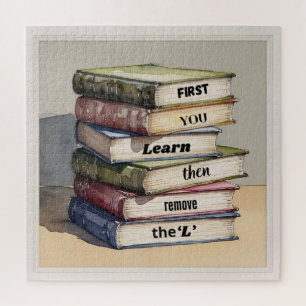 Zuerst lernen Sie dann entfernen L Puzzle