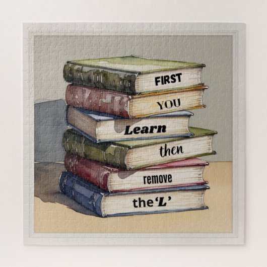 Zuerst lernen Sie dann entfernen L Puzzle (Vertikal)