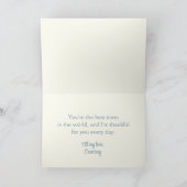 Zuerst meine Mutter für immer Mein Freund Custom F Karte (Innenseite)