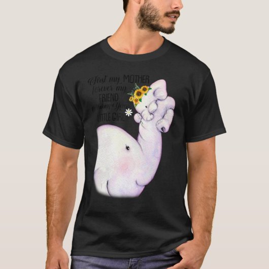 Zuerst meine Mutter für immer mein Freund immer de T-Shirt (Vorderseite)