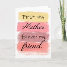 Zuerst meine Mutter für immer meine Freundin