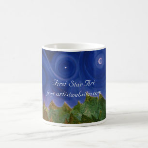 Zuerst Stern-Kunst Kaffeetasse