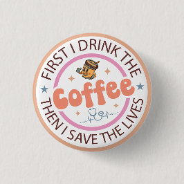 Zuerst trinke ich den Kaffee, dann mache ich die D Button