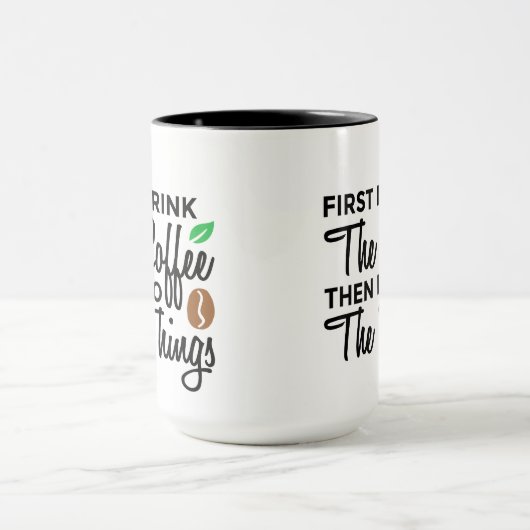 ☕ zuerst trinke ich den Kaffee dann mache ich die Tasse (Zentrum)