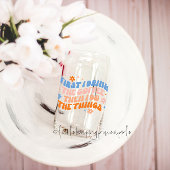 Zuerst trinke ich den Kaffee dann tue ich die Ding Dosenglas