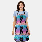 Zuerst trinke ich Kaffee, dann mache ich das Ding Schürze (Getragen)