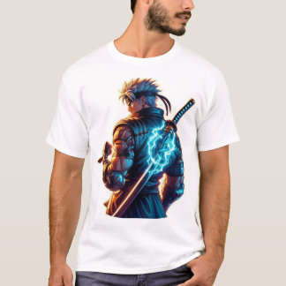 Zuerst versuchen. Brennen Sie heller." Cyberpunk A T-Shirt