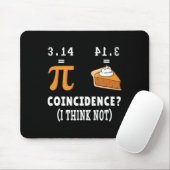 Zufall nicht Pi Pie Math Meme Math Geek Nerd Pi Mousepad (Mit Mouse)
