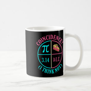 Zufall Pi Day Lover Mathematiker Lehrer Mathematic Kaffeetasse