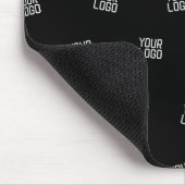 Zufällig angeordnetes Design, Firmenlogo oder Bild Mousepad (Ecke)