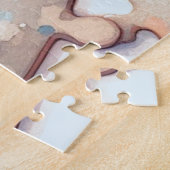 Zufällig farbige Puzzleteile, so verwirrt Puzzle (Seite)