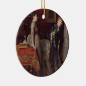 Zufällig gehört (Öl auf Platte) Keramikornament (Rechts)