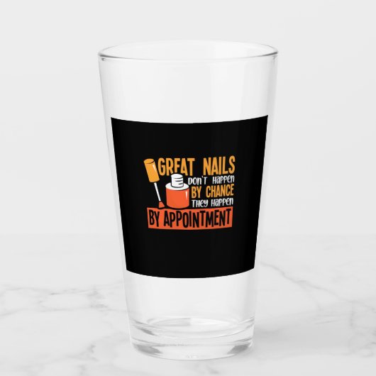 Zufällig große Nägel durch Ernennung Glas (Vorderseite)