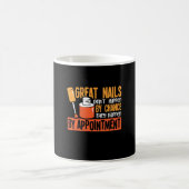 Zufällig große Nägel durch Ernennung Kaffeetasse (Mittel)