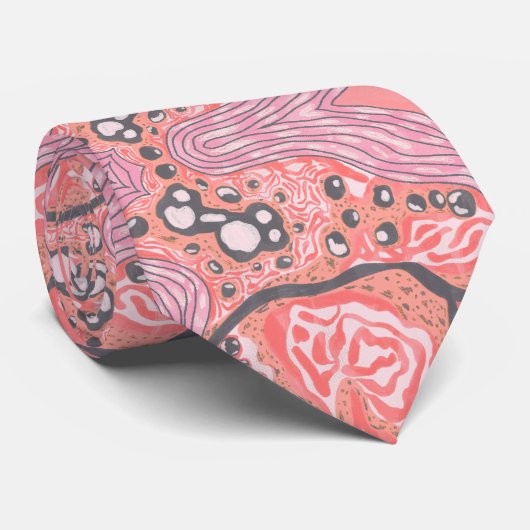 Zufällige Form Inspiration Krawatte (Gerollt)