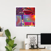 Zufällige Gedanken 1 Poster (Heimbüro)
