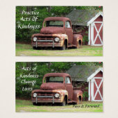 Zufällige Handlungen von Kinderkarten - Der LKW (Vorne & Hinten)